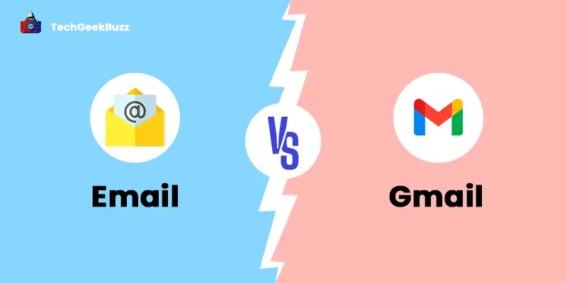 Difference Between Email and Gmail