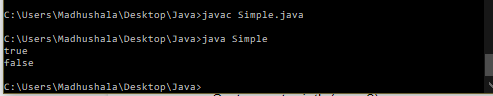 Java String Comparison example