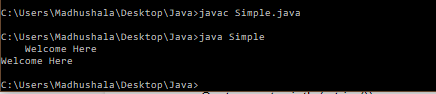 Java String Trim method