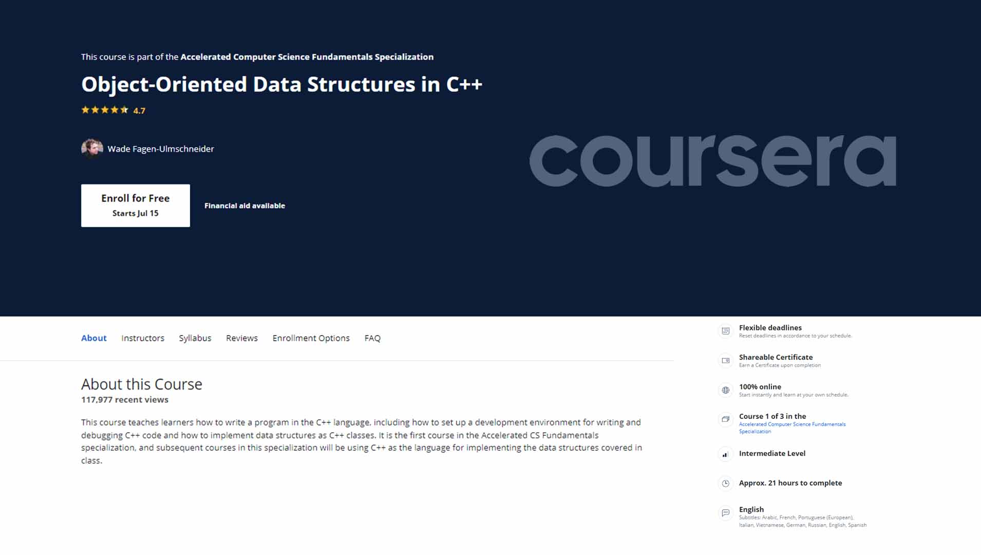 Best C++ Courses Online You Should Opt in 2022 [Recommended]
