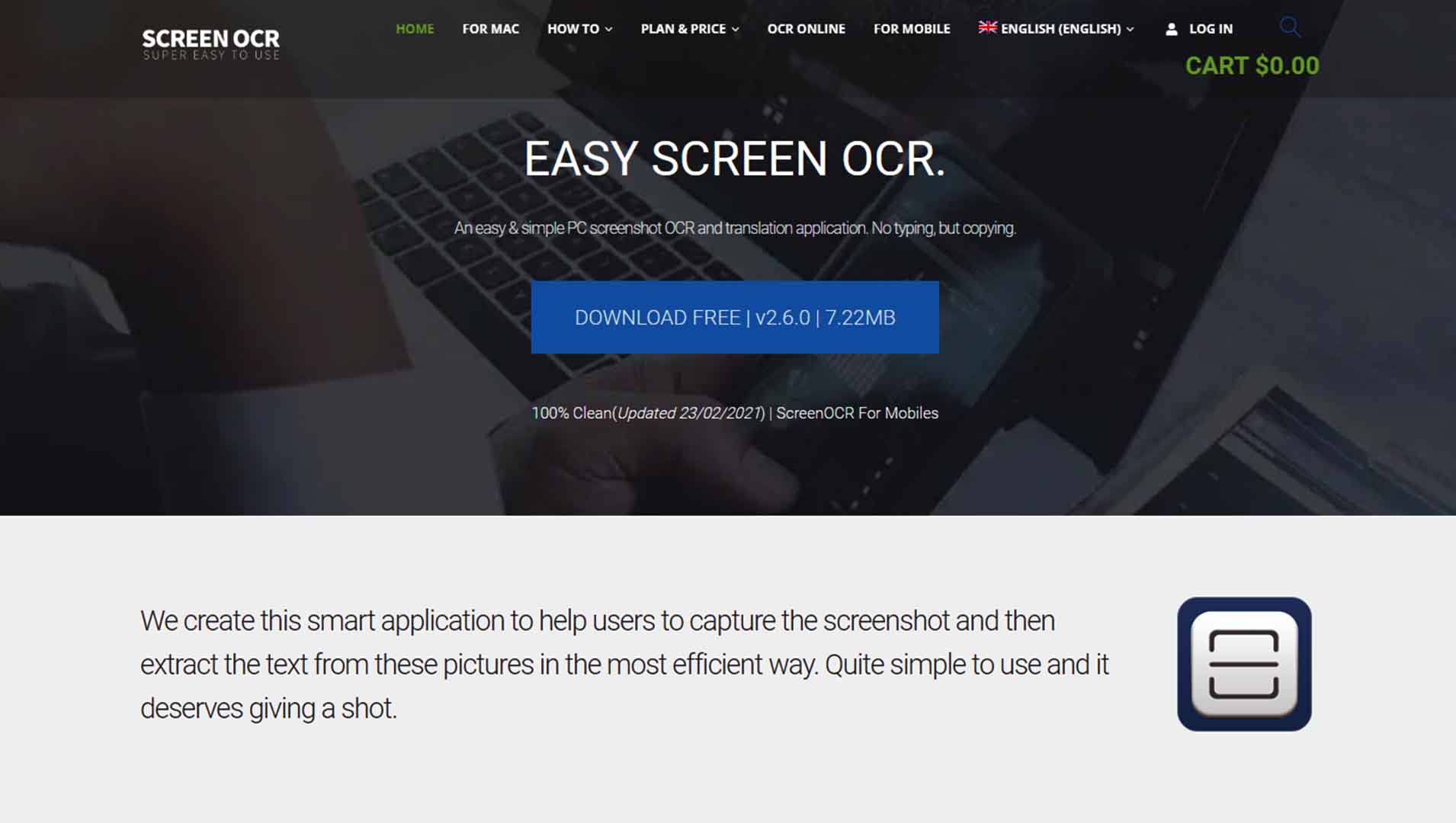 Easy Screen Optical Character Recognition Software