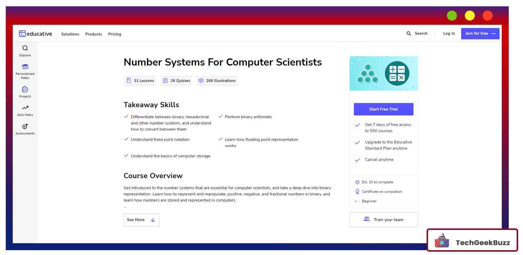 Number Systems For Computer Scientists