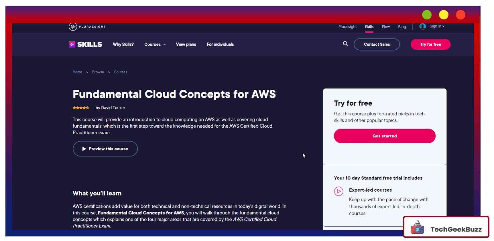 Fundamental Cloud Concepts for AWS